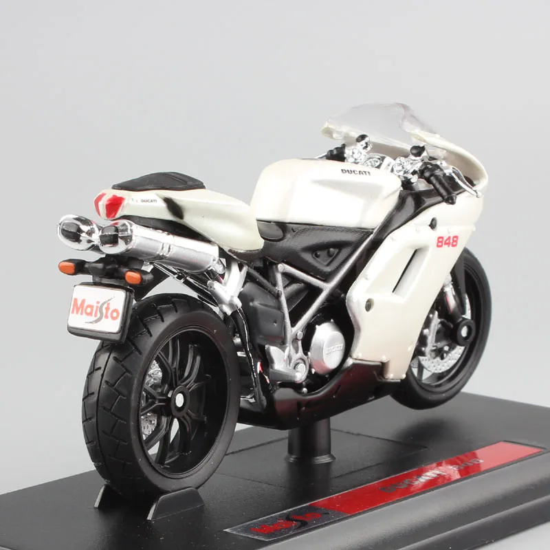 

Maisto 1/18 1:18 Scale Ducati 848 Motorcycles Motorbikes Diecast Display Models Birthday Gift Toy For Boys Kids