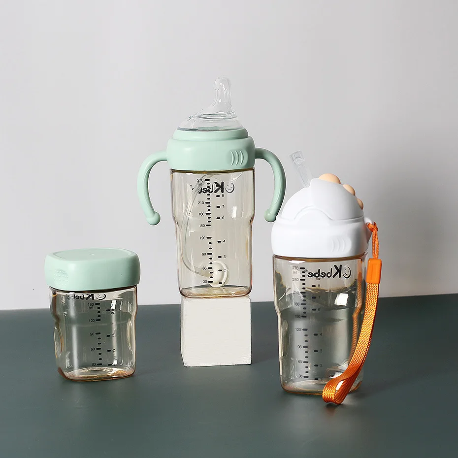 Анти-колик BPA бесплатно натуральный полипропилен Bottle270ml младенческой Mamadeiras для сока молока воды Кормление бутылка гаррафа Кормление