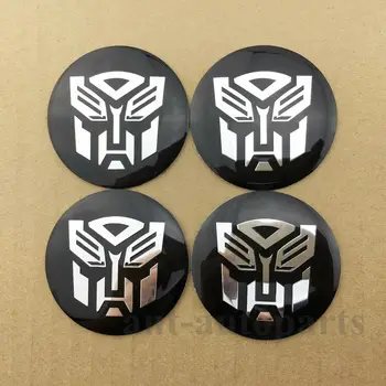 

4x Transformers Autobot Deception Car Wheel Center Hub Cap Badge Decal Sticker