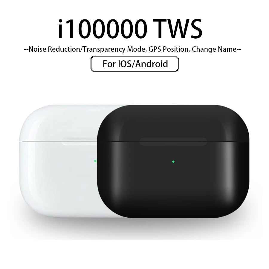 

i100000 TWS 1: 1 Copy Air Pro 3 Wireless Bluetooth Headphone Smart Sensor Active Noise reduction Bluetooth Stereo Headphones