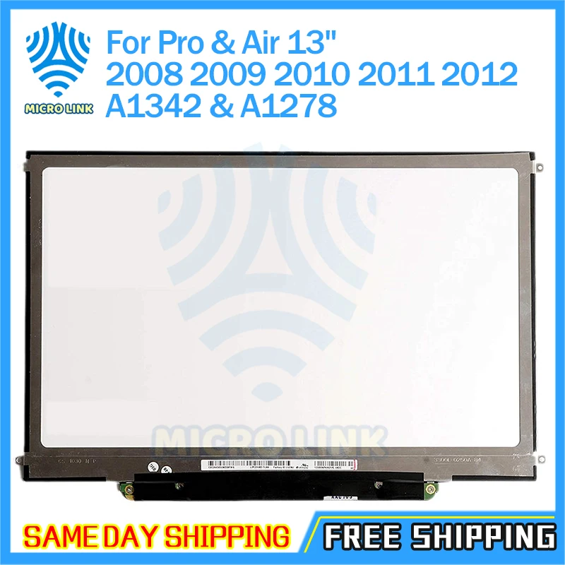 ЖК-экран для Macbook Pro 13 3 дюйма A1278 A1342 1280*800 глянцевый 2008 2009 2010 2011 2012 год | Компьютеры и
