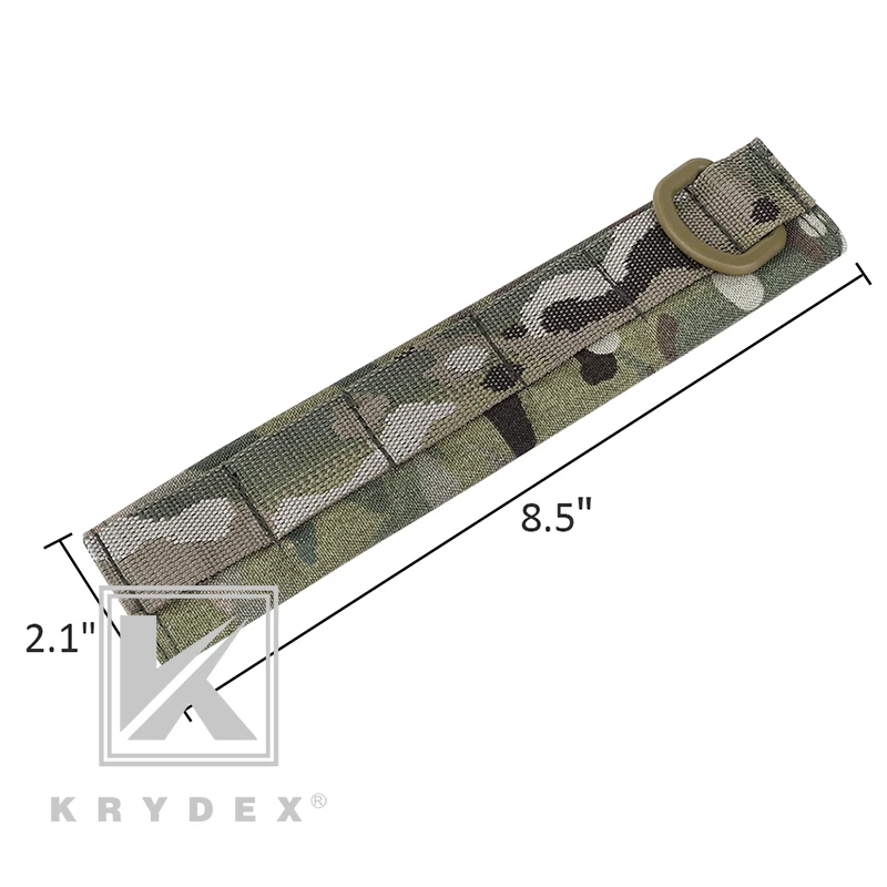 KRYDEX Tactical Modular Headphone Stand Protection Cover Headband Earmuff Headset Stand MOLLE Protection Case For HOWARD PELTOR 6