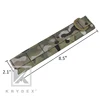 KRYDEX Tactical Modular Headphone Stand Protection Cover Headband Earmuff Headset Stand MOLLE Protection Case For HOWARD PELTOR 6