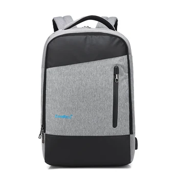 

Men's backpack fashion color matching business computer backpack waterproof shockproof backpack USB multi-function student bag
