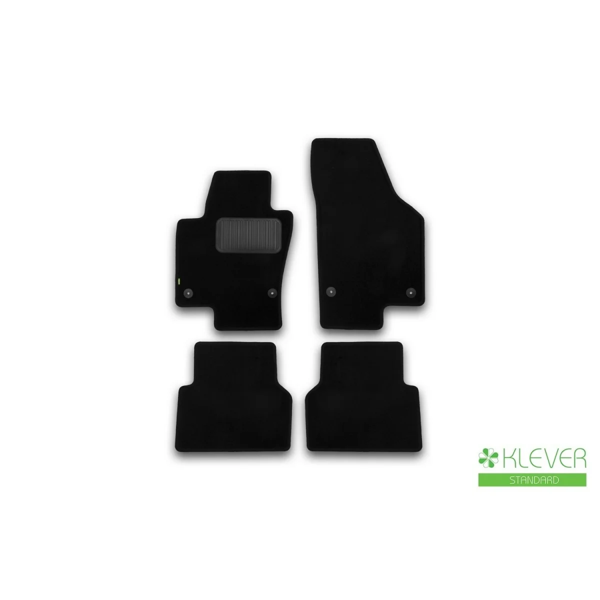 Floor Mats Klever Standard Volkswagen Tiguan 20072016, Cross, Floor