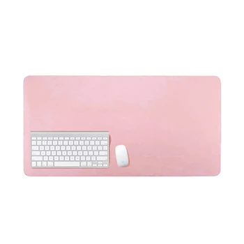 

Oversized PU mouse pad waterproof double-sided leather non-slip computer pad