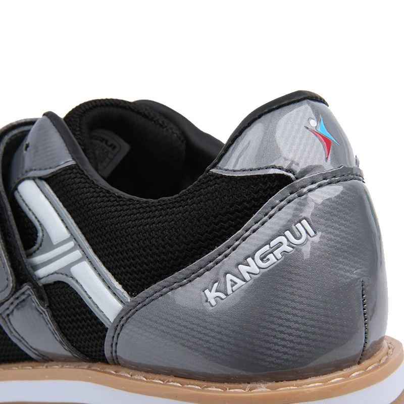 Kangrui профессиональная обувь для тяжелой атлетики тренажерный зал приседания обучение кожа Нескользящие тяжелой атлетики кроссовки унисекс