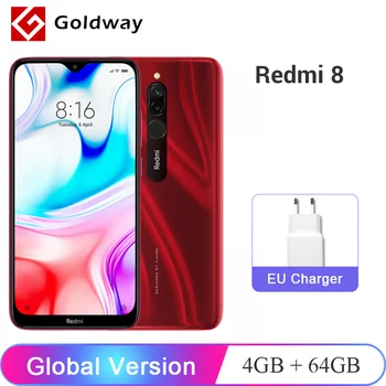 

New Global Version Xiaomi Redmi 8 4GB 64GB Snapdragon 439 Octa Core Smartphone 12MP Dual Camera 6.22" Screen 5000mAh Battery