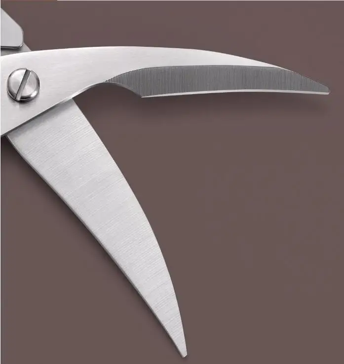Xiaomi Houhou Stainless Steel Kitchen Scissors Multipurposes Shears Tool For Chicken Poultry Fish Meat Vegetables Herbs BBQ's To (9)
