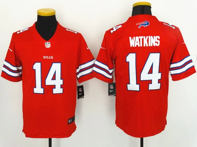 AS PICTURE Сшитые мужчины Buffalo Josh Allen Tremaine Edmunds Tre'Davious White LeSean McCoy Vapor Untouchable Limited игрок Джерси - Цвет: AS PICTURE