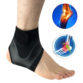 

Left/Right Feet Sleeve Ankle Support Socks Compression Anti Sprain Heel Protective Wrap HSJ88