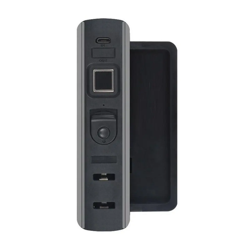 

Automatic Trolley Case Fingerprint Lock Electronic Fingerprintanti-Theft Lock Shear Double Pull Door Lock
