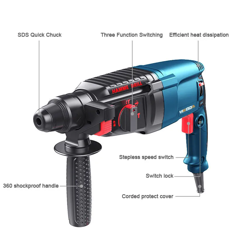 HILDA 400W Mini Electric Drill Grinder Variable