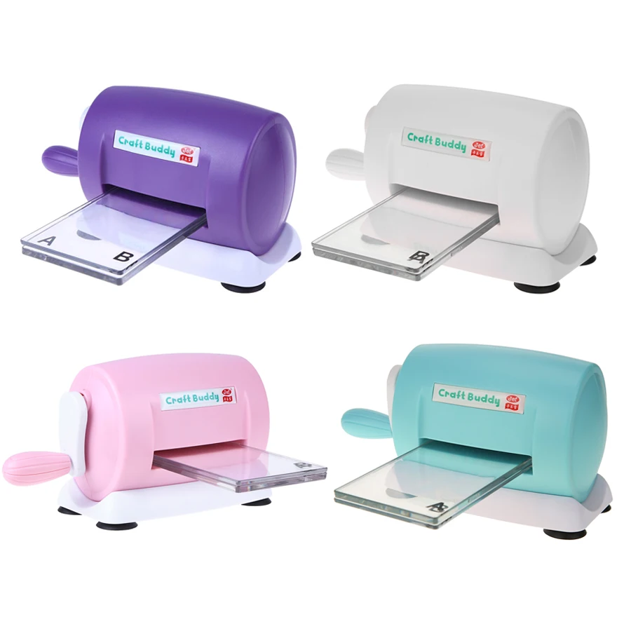 

DIY Cutting Dies Machine Scrapbooking Embossing Machine Paper Cutter Embossing Die Cut Machine With 2 Plates for Album Decor