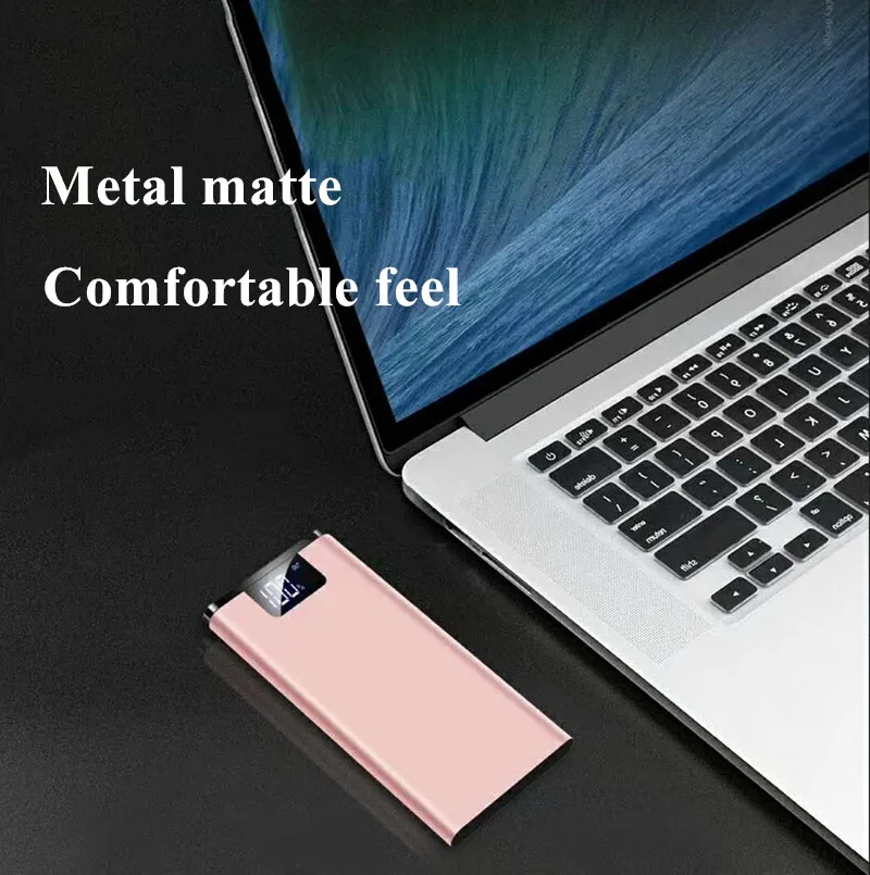 SOODOO зарядное устройство чехол 2 USB для всех мобильных телефонов водонепроницаемый 10000 мАч Внешний аккумулятор быстрая зарядка портативный источник