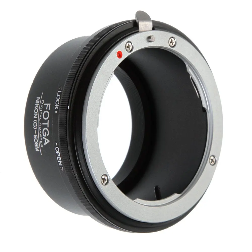 FOTGA переходное кольцо для Nikon G AF-S Крепление объектива к Canon EF-M EOS M M1 M2 M3 M5 M6 M10