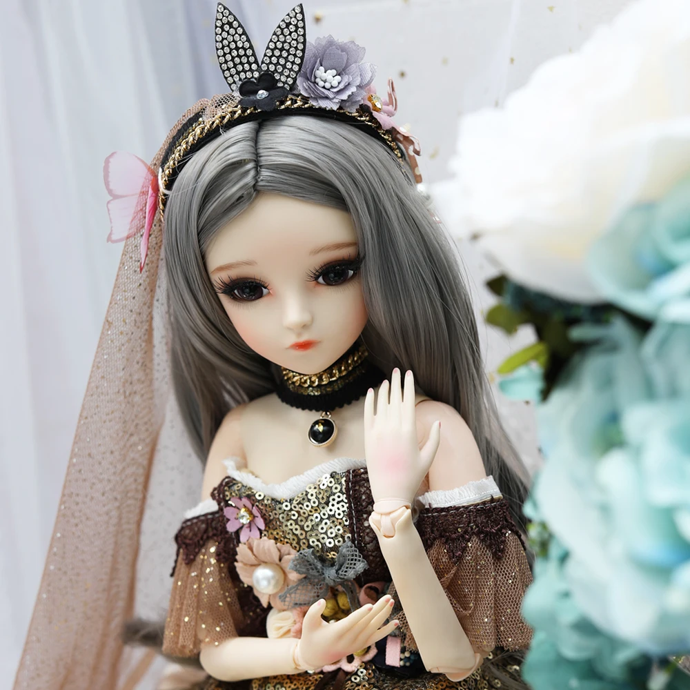 UCanaan 60 см BJD SD куклы с дворцовым стилем 18 шаров шарнирные куклы для новогоднего подарка лучший подарок для девочек и коллекция кукол