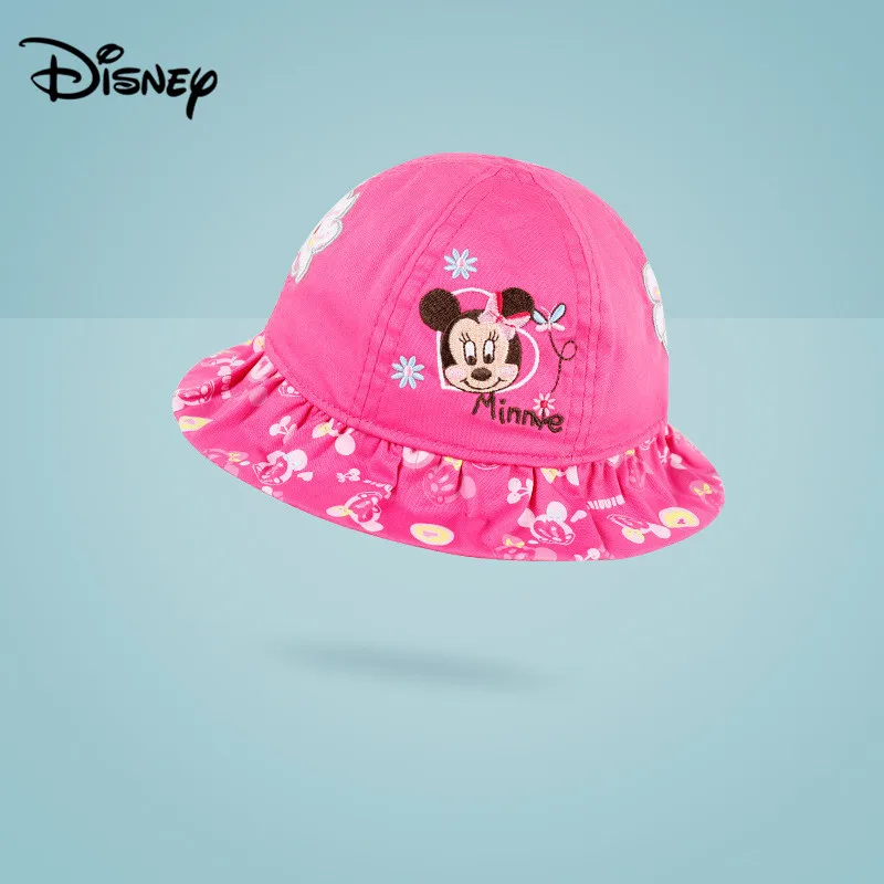Disney/Детская Рыбацкая шляпа, весна-лето, новая детская шапочка, шляпа для улицы, шапочка для бассейна для девочек от 1 до 3 лет