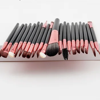 

1-20PCS Make up Brushes Luxury Champagne For Foundation Powder Blush Eyeshadow Concealer Eye Makeup Brush Cosmetics Beauty Tools
