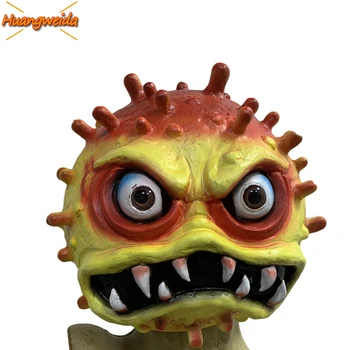 

Virus Mask Scary Props Adult Horror Ghost Helmet Latex Mask Fancy Ball Halloween Masks Carnival Cosplay Headwear Carnival