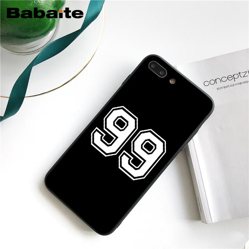 As show Babaite футбол счастливое число и письмо чехол для телефона для iphone 11 Pro 11Pro Max X XS MAX 6 6s 7 7plus 8 8Plus 5 5S SE XR - Цвет: As show