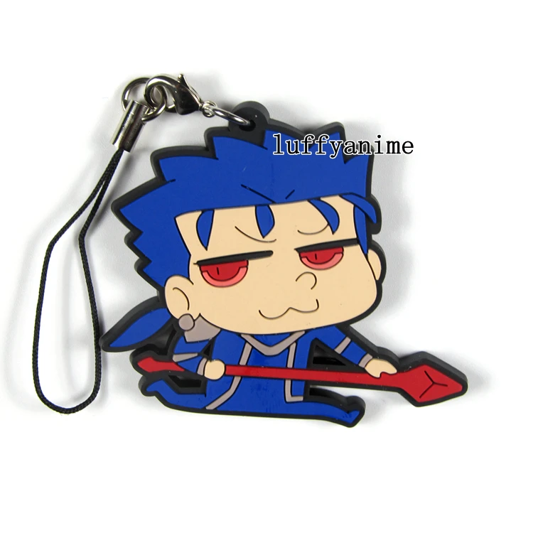 Fate/Grand Order резиновая подвеска FGO FES аниме Enkidu Nero Arash Cu Chulainn Kiyohime на ремешке