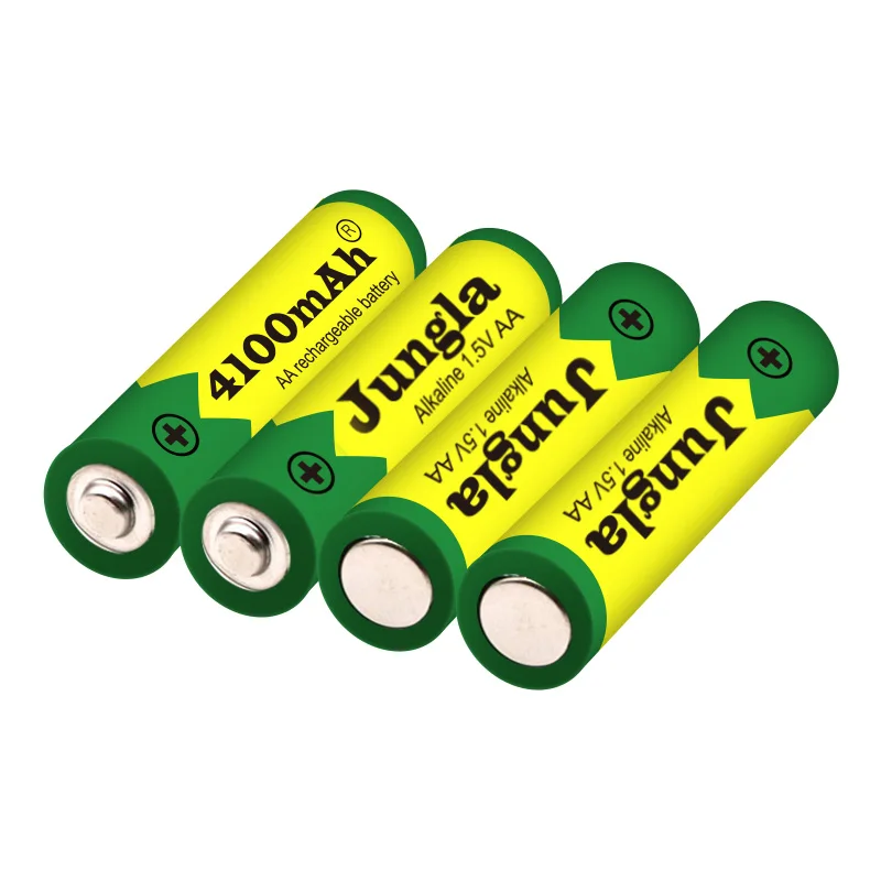 

1-20PCS 1.5V AA rechargeable battery AA cell 4100mah for torch toys clock MP3 player replace batteries Free shipping