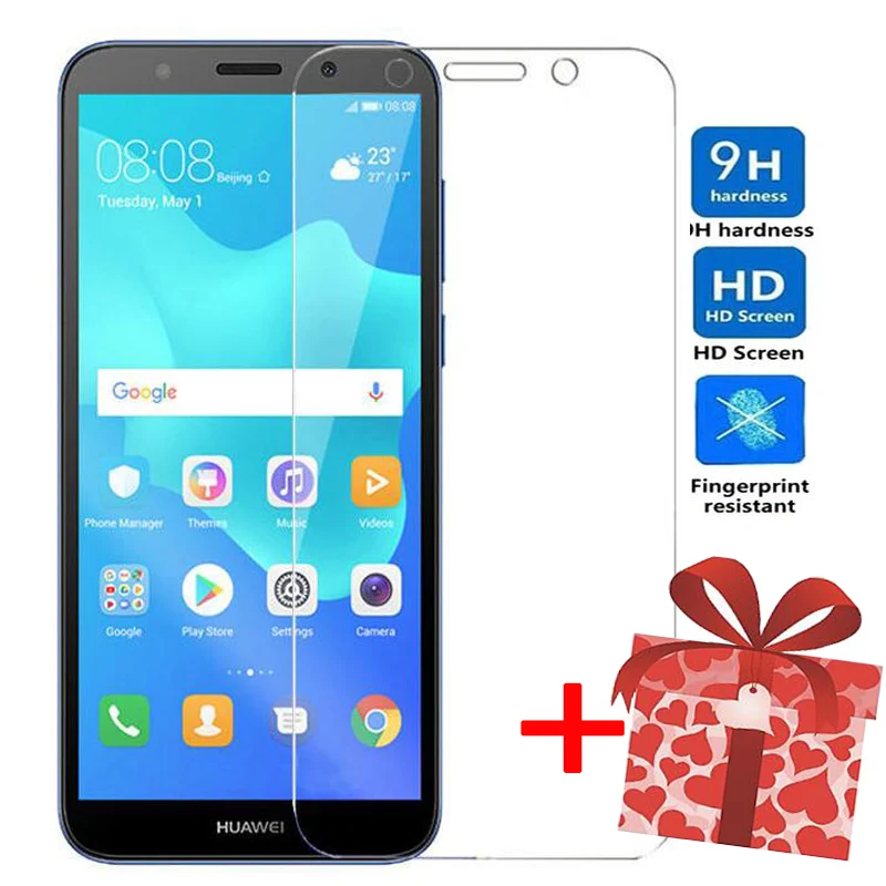 ZOKTEEC 2 шт закаленное стекло для Huawei Y5 Y6 Prime Pro 2018 8X 8C 7X Y3 II 2017 2019 Защитная пленка