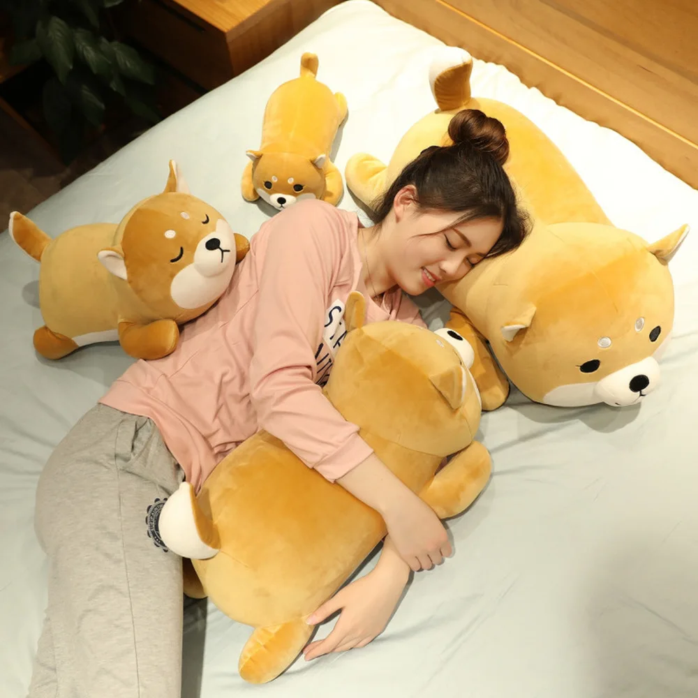 40/50 см милые корги& Косплей Shiba «Лисья Секретная служба»(Inu собака плюшевые игрушки, набитое Мягкое Животное милые корги чай Хаски лежа мягкая подушка для малышей подарок D1350n10