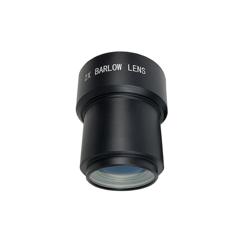 

2-дюймовый 2X линза Барлоу для астрономического телескопа, алюминиевый корпус, Ахроматический оптический стеклянный объектив с широкополосным покрытием MC