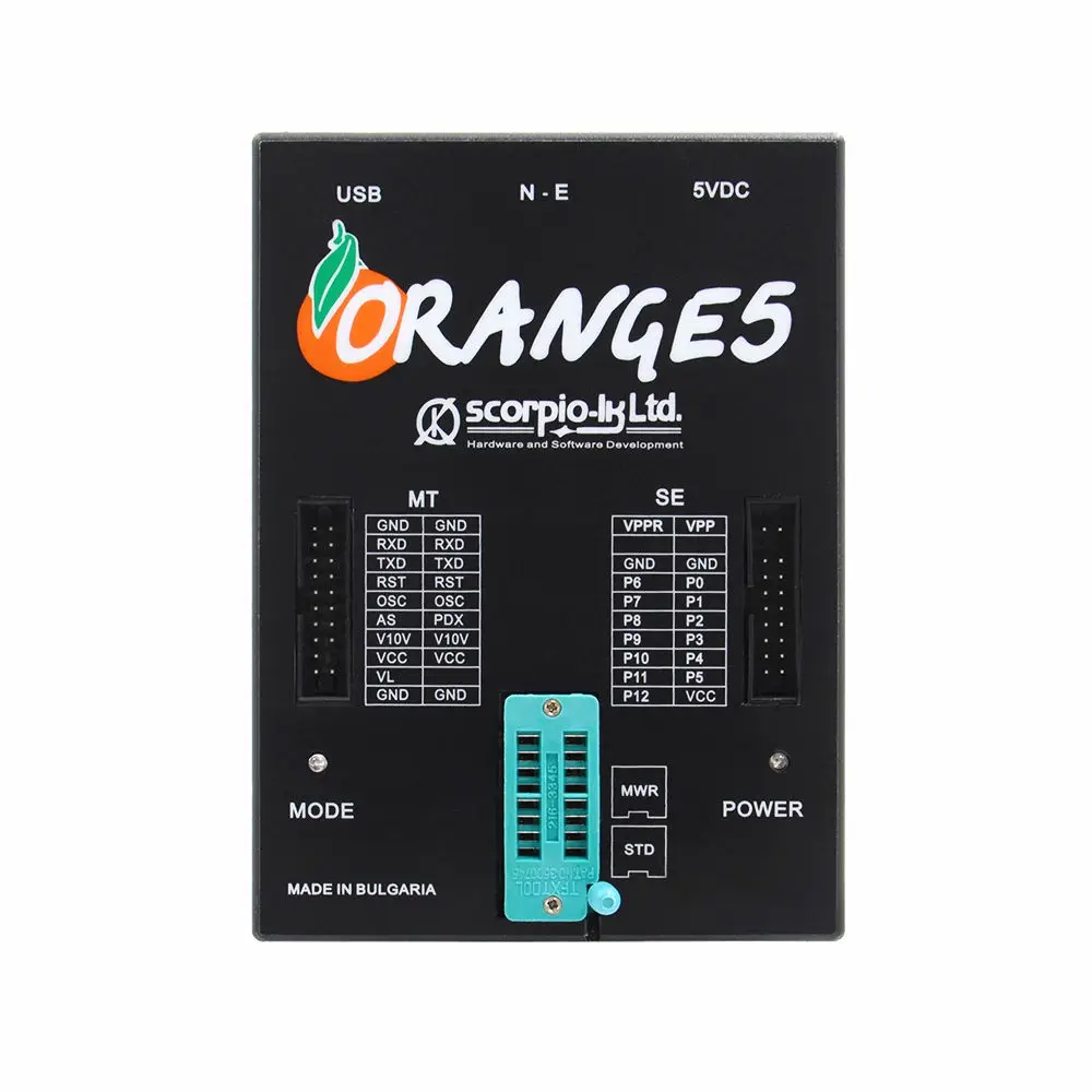 Лучшее качество Orange5 полный адаптер ECU Программатор V1.34 английский/русский Languga оранжевый 5 полная функция аппаратные средства