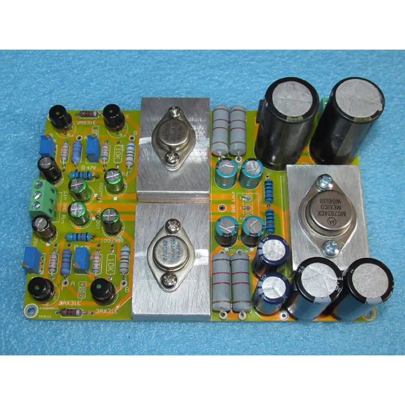 

The pure class A full germanium tube single-ended output pre-stage headphone amplifier LG267G, warm and mellow tone, quiet line