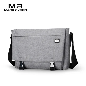 

Mark Ryden Men's Bag Canvas Shoulder Bag For 12.9inch Ipad Casual Crossbody Bag Waterproof Business Shoulder bag for men