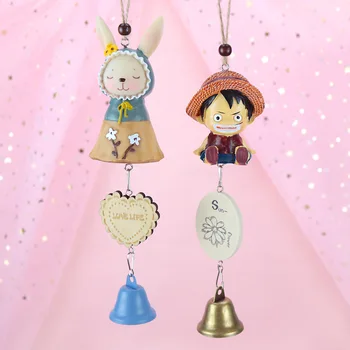 

Creative home resin house bird wind bell owl bell decoration pendant student gift girls room decor decoracion habitacion