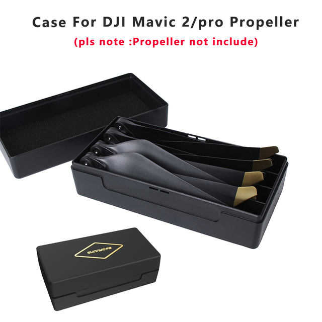 DJI Mini SE Plastic Propeller Blade Storage Box Anti-fall Protection Box For DJI Mavic Mini/Mini2/Mavic 2/Air 2S Accessories