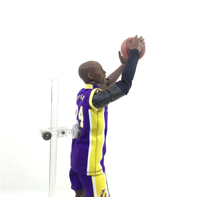 Мужская булавка NBA 1/9 Kobe Bryant 24 Фиолетовый действительно одежда мобильный Гараж Комплект Модель