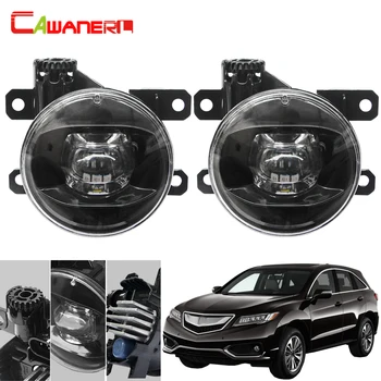 

Cawanerl Car Accessories 4000LM LED Lens Fog Light Devil Eye Daytime Running Light H11 12V For Acura RDX 2010 2011 202013 2014