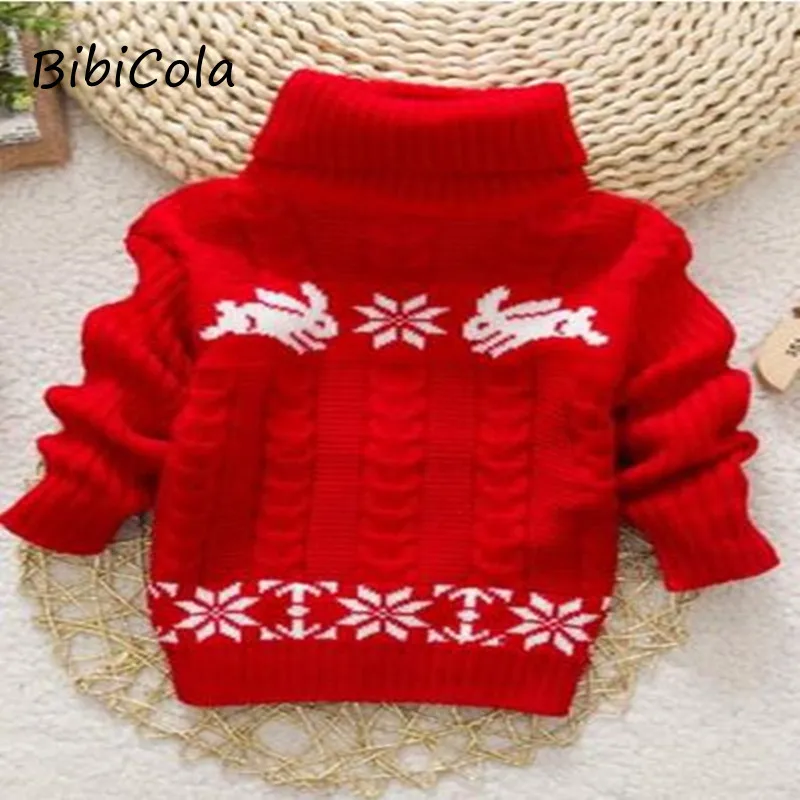 Кофта для новорожденных девочек BibiCola теплый свитер с капюшоном флисовая одежда