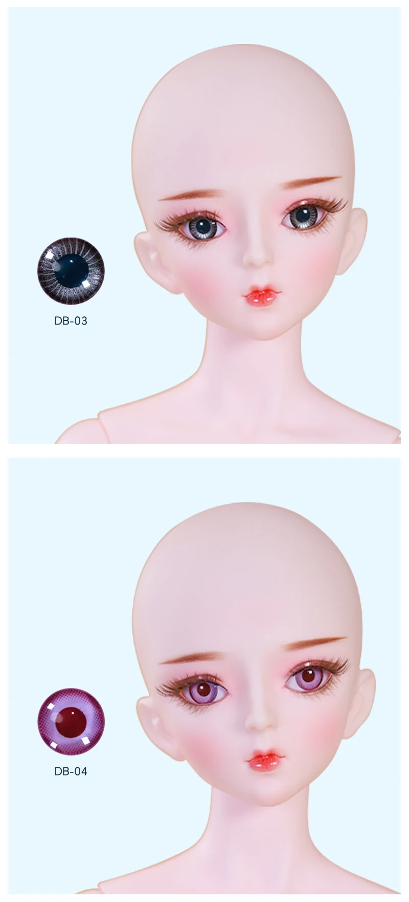 1/3 BJD Eyeball NO.3 16mm Suit For Your 60cm Doll Many Kinds Of Color Can Be Chosen