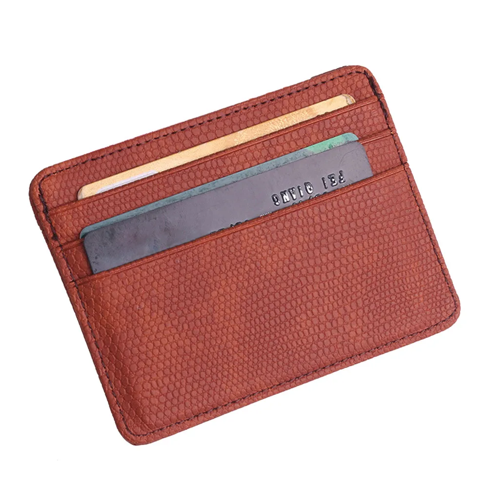 Molave Wallet Fashion Women Lichee Pattern Bank Card Package Coin Bag Card Holder Card Package Certificate Purse cartera hombre