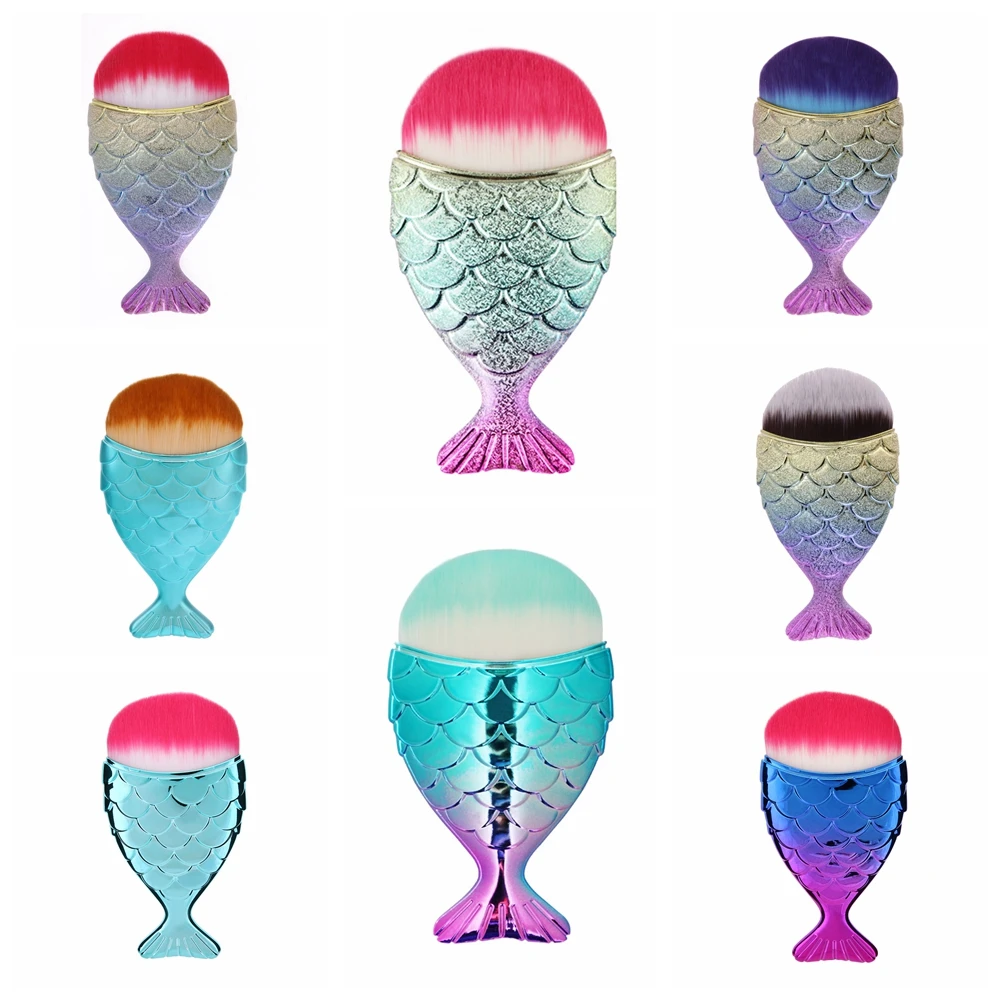 화장품 브러쉬 전문 파우더 메이크업 브러쉬 세트 메이크업 재단 컨투어 피쉬 브러쉬 메이크업 도구 키트