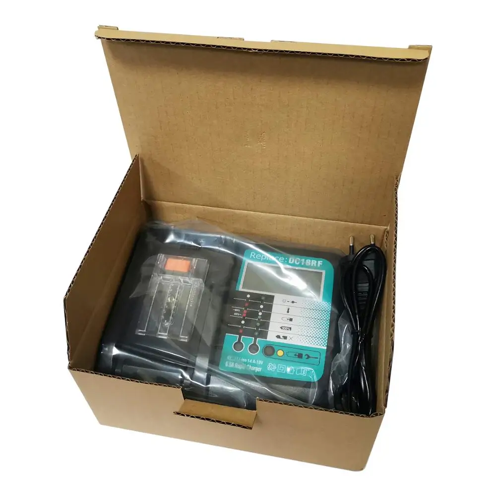 Зарядное устройство для аккумулятора Makita BL1415 1420 1830 1840 1850 1860 электроинструмент с
