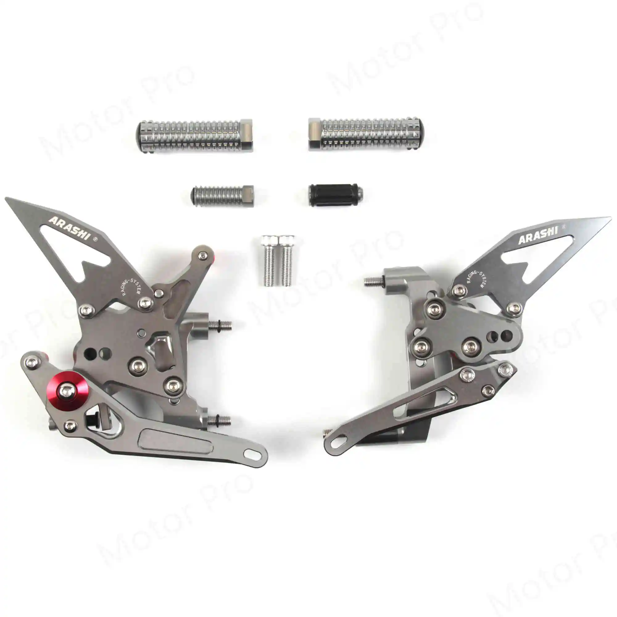 2.0 Gray Регулируемые подножки для Ducati 899 Panigale валик для ног Rearset задняя педаль 1199 1199R 1199S Superleggera R S - Цвет: 2.0 Gray