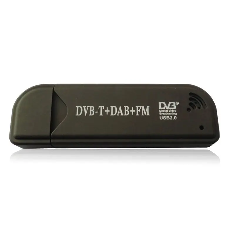 Акция-USB2.0 DAB FM DVB-T RTL2832U R820T2 SDR RTL-SDR ключ-палка цифровой ТВ-тюнер приемник ИК-пульт с