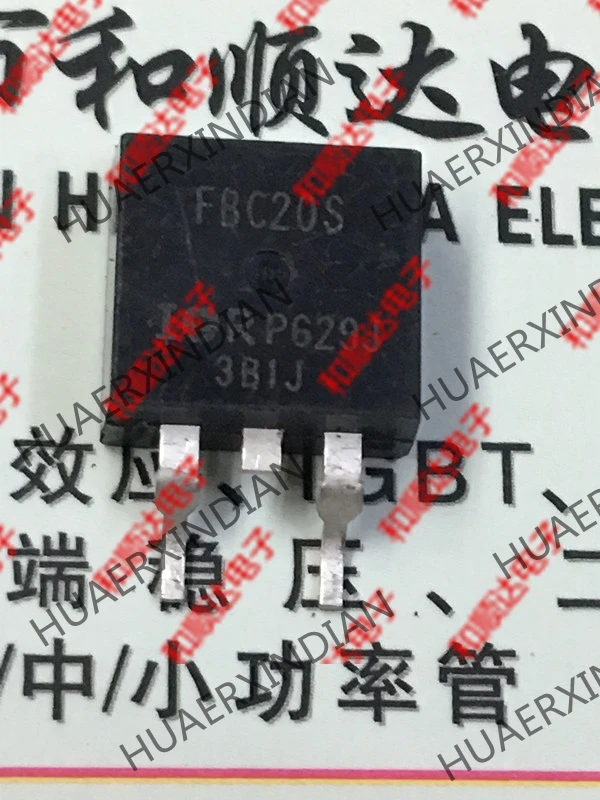 10 шт./лот FBC20S IRFBC20S-263 600V 2.2A на