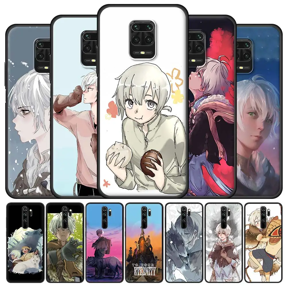 For Xiaomi Redmi Note 9S 8 Pro 8T 9 7 7A 8A 9A 9C 6A Phone Case For Redmi Note 10 Pro Black Cover To Your Eternity 1
