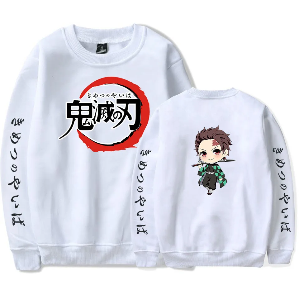 Demon Slayer: Kimetsu no Yaiba Kamado Tanjirou свитер с вырезом лодочкой для костюмированной вечеринки Kamado Nezuko; костюмы для детей; мужские модные пальто