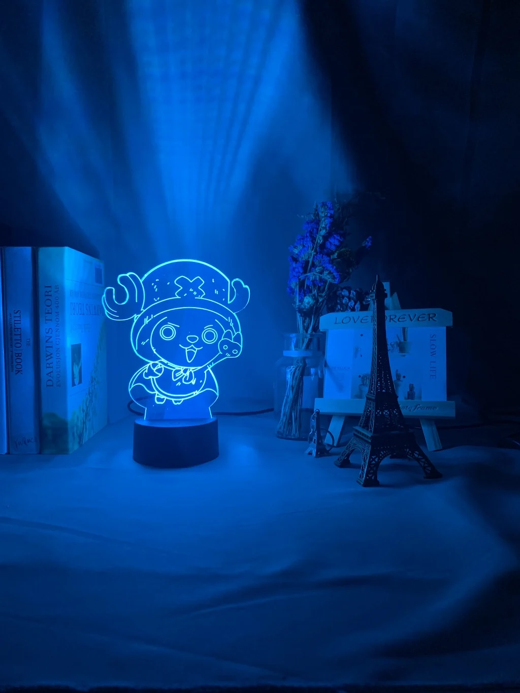 3d ночной Светильник Tony Chopper фигурка питание от USB для детей декор детской спальни
