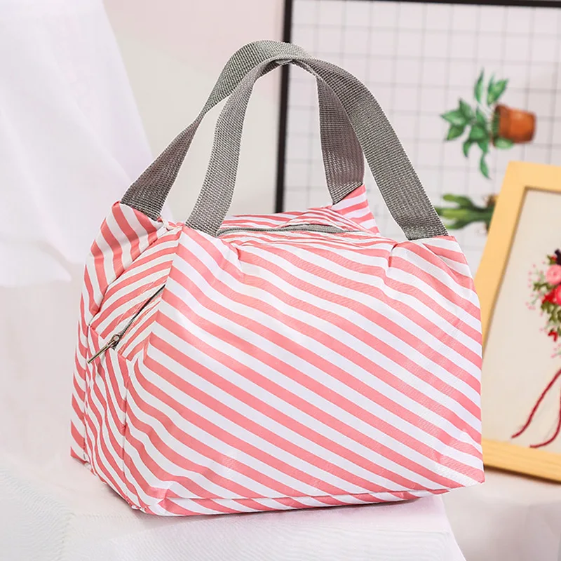 Женская Мужская сумка для обеда, водонепроницаемая ткань, изолированная сумка-холодильник, сумка-тоут, складная сумка для пикника