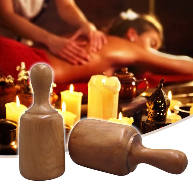 Fragrant Wood Cups Chinese Vacuum Cupping Cup Cellulite Suction Cup Therapy Back Body Anti cellulite Massage